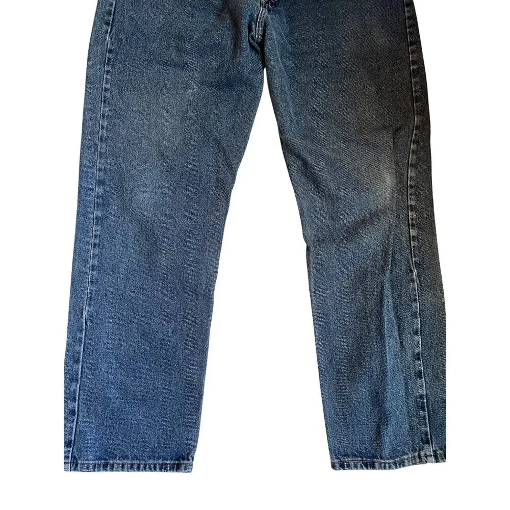 Wrangler Blue Denim Jeans Men's Size 40x32 Classic Fit 100% Cotton - Picture 4 of 7